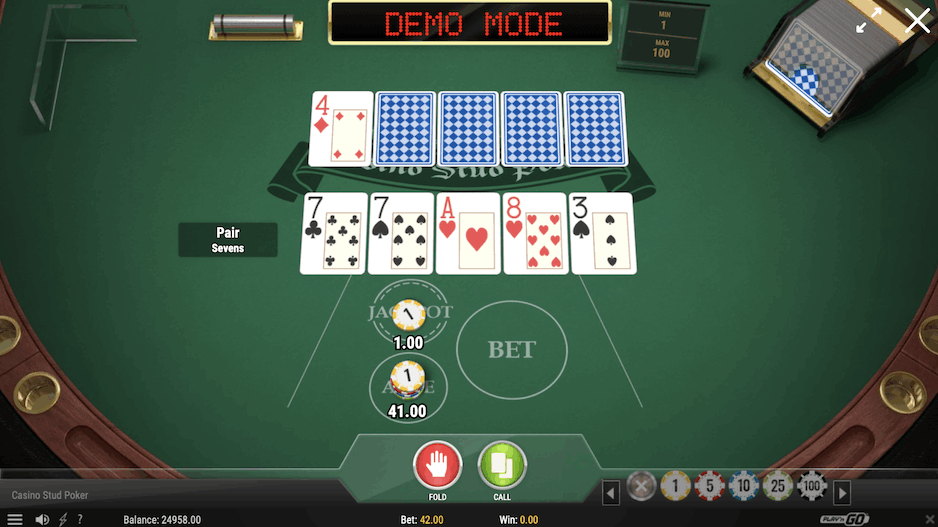 Casino Stud Poker by Play’n GO - 5